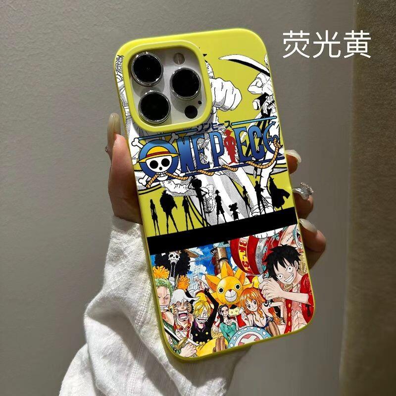 Phone Cases One Piece - เคสโทรศัพท์วันพีซ ซอฟท์ทีพียู สำหรับไอโฟน 15 14 โปรแม็กซ์