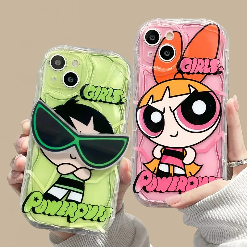 Phone Cases Vogue - P-Powerpuff เคสแว่นตาสำหรับ Samsung Galaxy, เคส S22