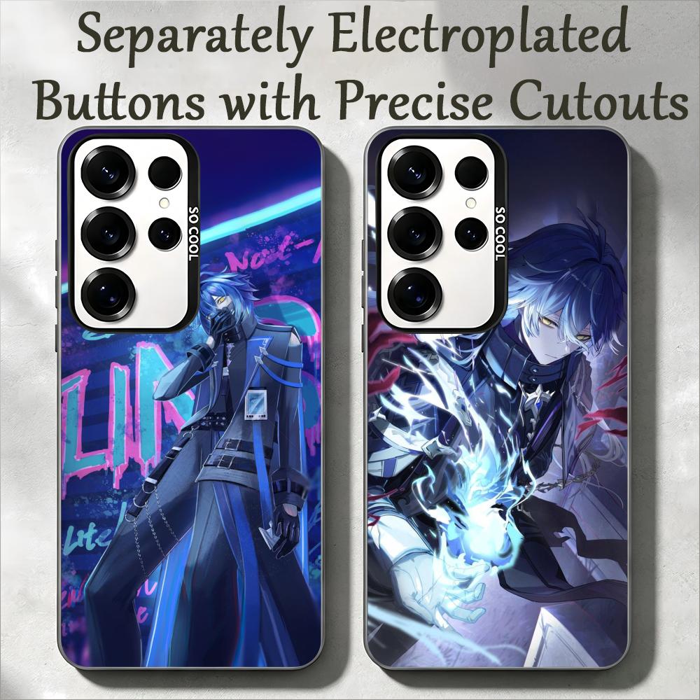 Phone Cases Samsung S24 - เคสโทรศัพท์ Flins Genshin Hot Game IMD