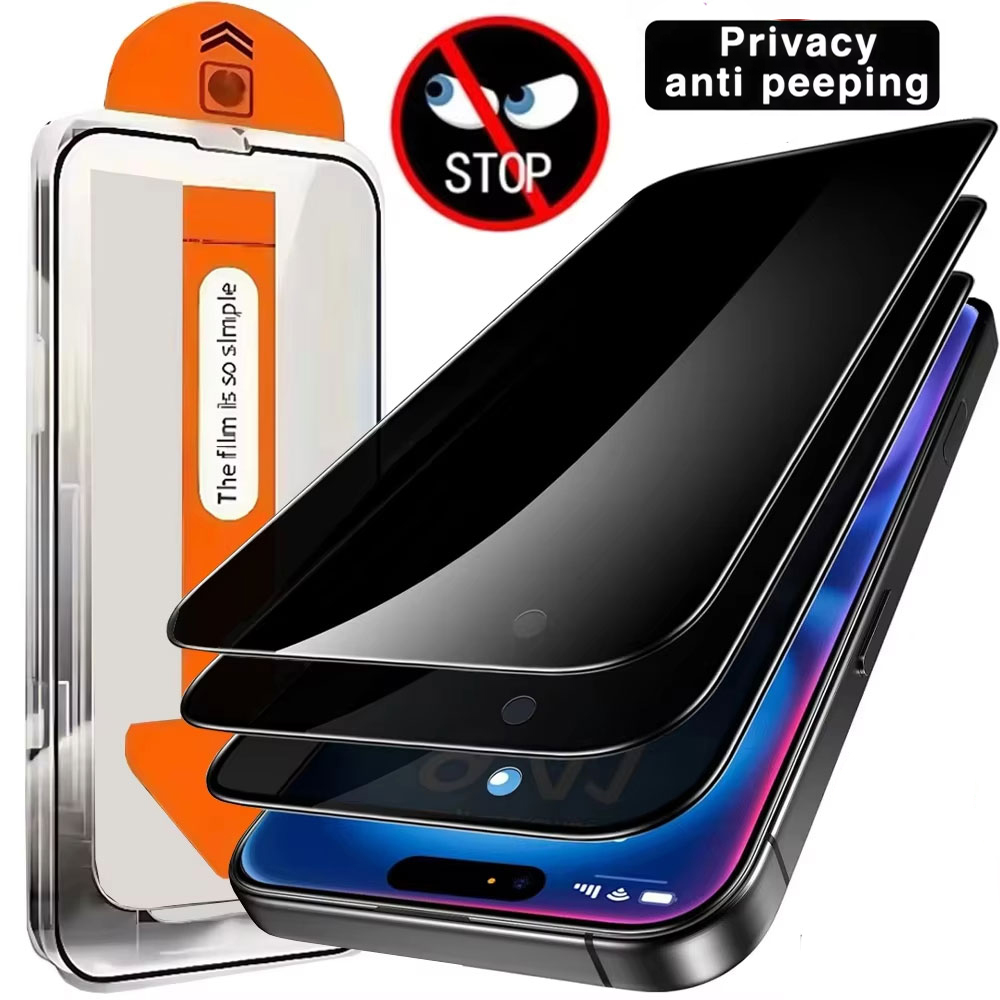 Realme C67 - ฟิล์มกระจกนิรภัยกันมองข้าง 3 ชิ้น สำหรับ Realme C85