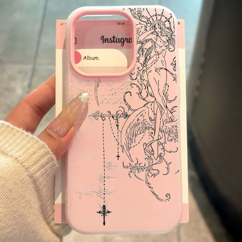 Phone Cases Galaxy S23 - เคสโทรศัพท์ลายกางเขนสไตล์กอธิคสำหรับ Samsung Galaxy S26 S25 S24