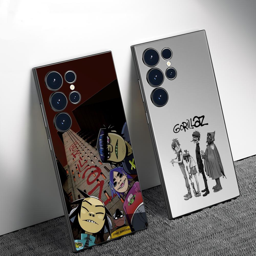 Matte Frosted Case - G-Gorillaz 2D เคสโทรศัพท์สำหรับซัมซุงกาแล็กซี่ S26 S25 S24