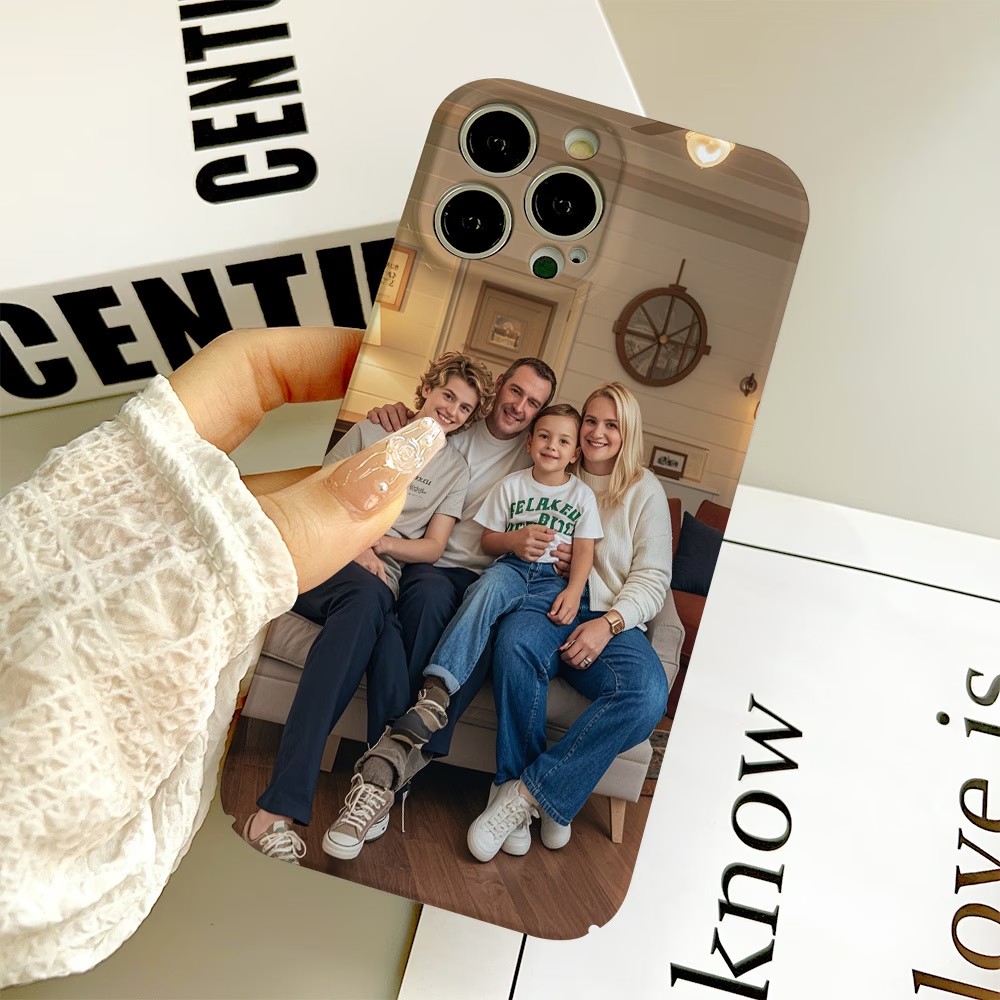 Phone Cases With Pictures - เคสโทรศัพท์แบบ DIY สำหรับ iPhone 17 16