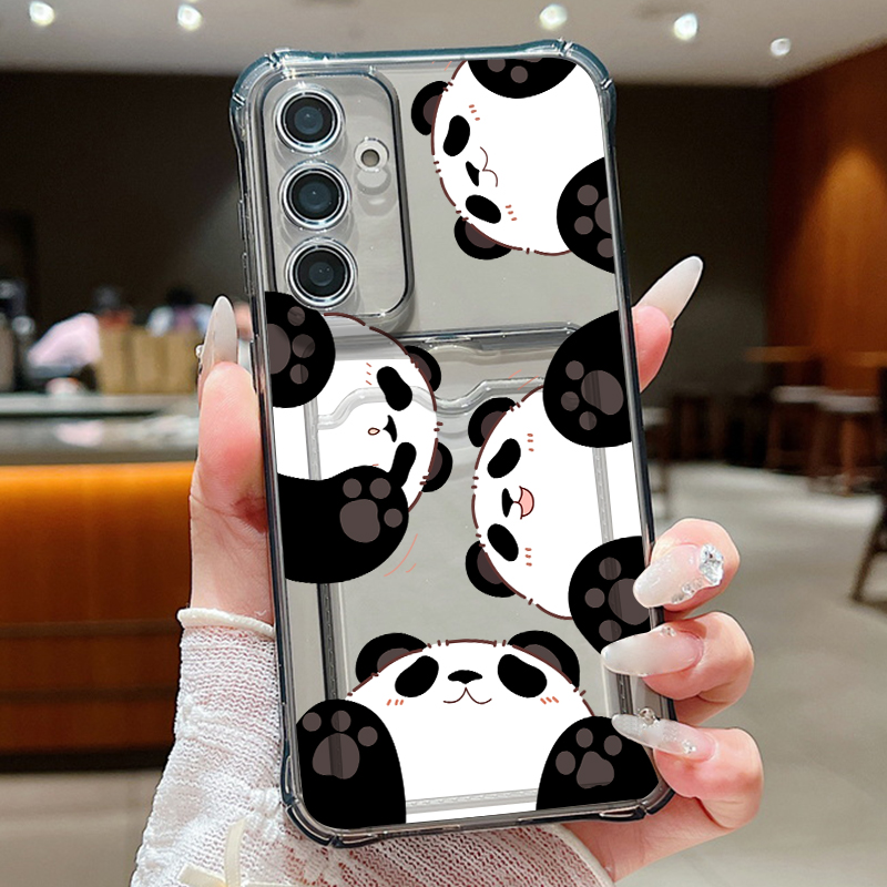 Phone Cases Galaxy A17 - เคสโทรศัพท์แบบมีช่องใส่การ์ด สำหรับ Samsung Galaxy S26 S25