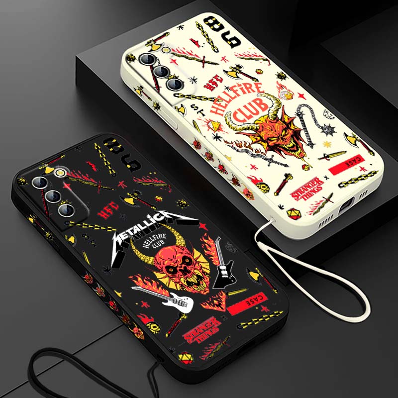 Phone Cases Samsung S24 - เคสโทรศัพท์มือถือลาย Stranger Things Red Hell Demon