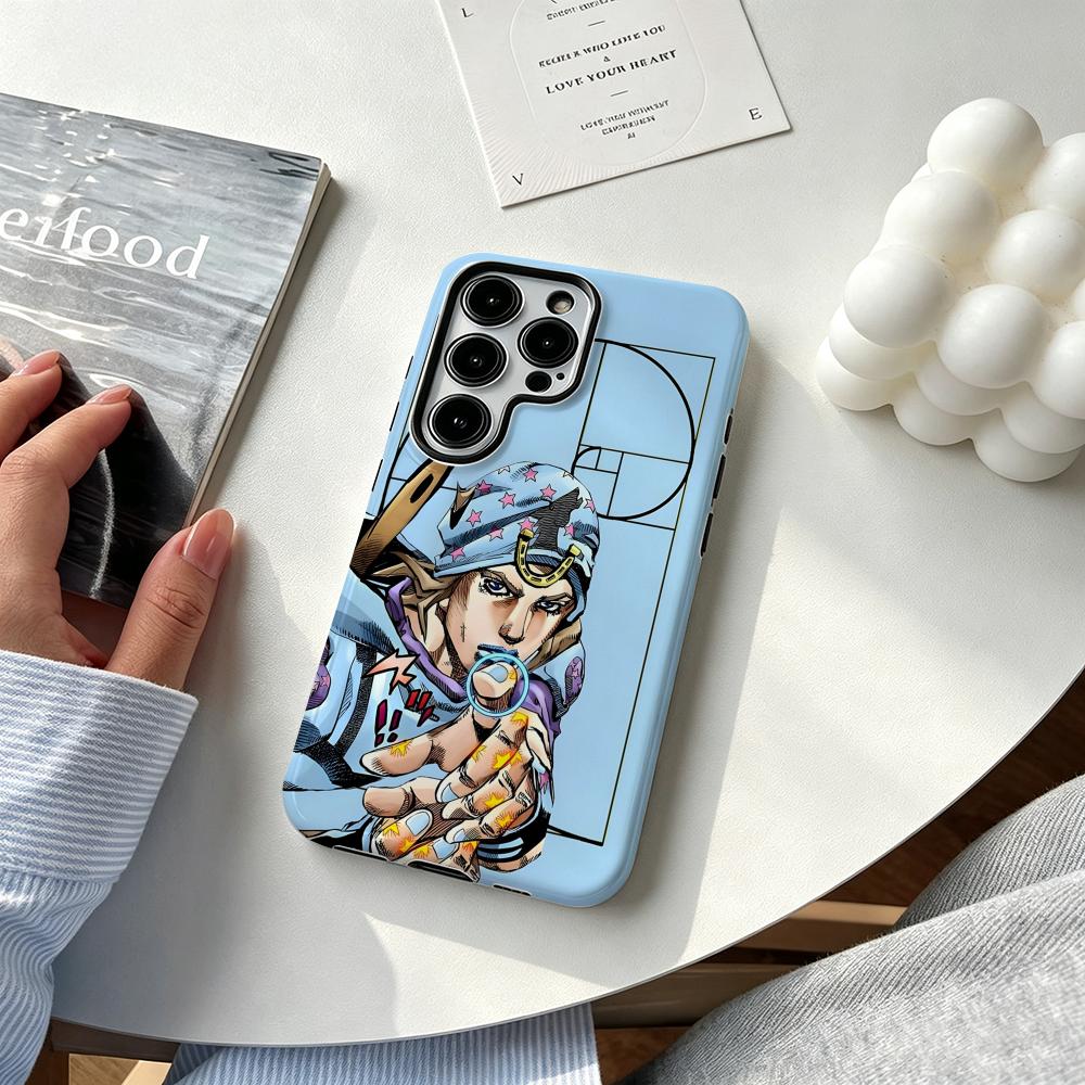 Phone Cases Samsung S24 - เคสโทรศัพท์ลายอนิเมะสุดเท่ J-JOJO Steel Ball Run สำหรับ