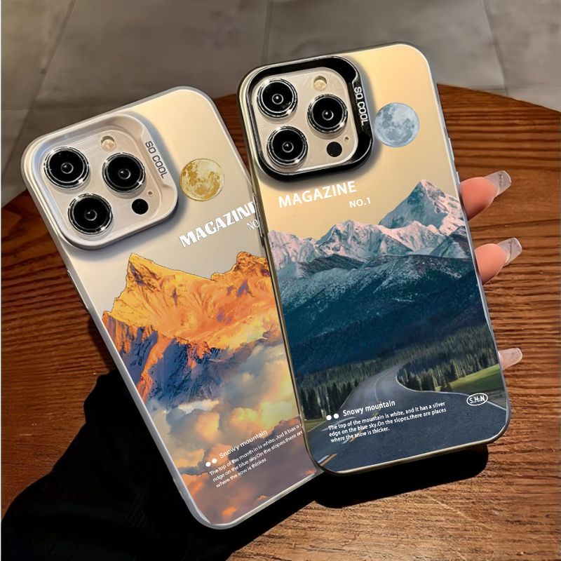 Phone Cases Vogue - เคสโทรศัพท์ลายภูเขาหิมะ สำหรับ iPhone 17 Air 16
