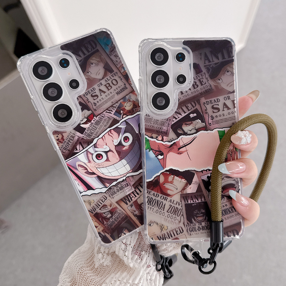 Phone Cases One Piece - อะนิเมะวันพีช ลูฟี่ โรโรโนอา โซโรแม่เหล็กแม็กเซฟไร้สายชาร์จเคสโทรศัพท์สำหรับซัมซุงกาแล็กซี่ S26 25