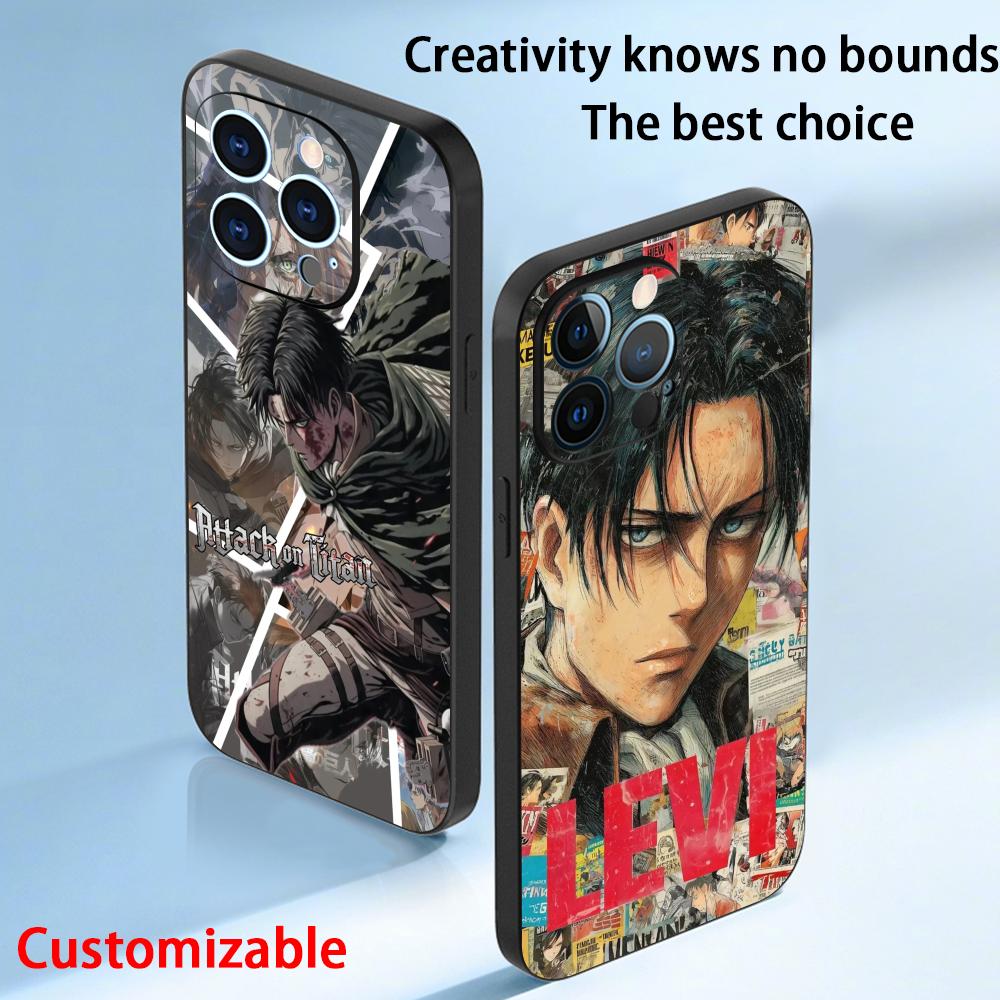 Apple Iphone 16 - เคสโทรศัพท์ลายอนิเมะเท่ๆ ของลีวาย แอคเคอร์แมน สำหรับ iPhone 17