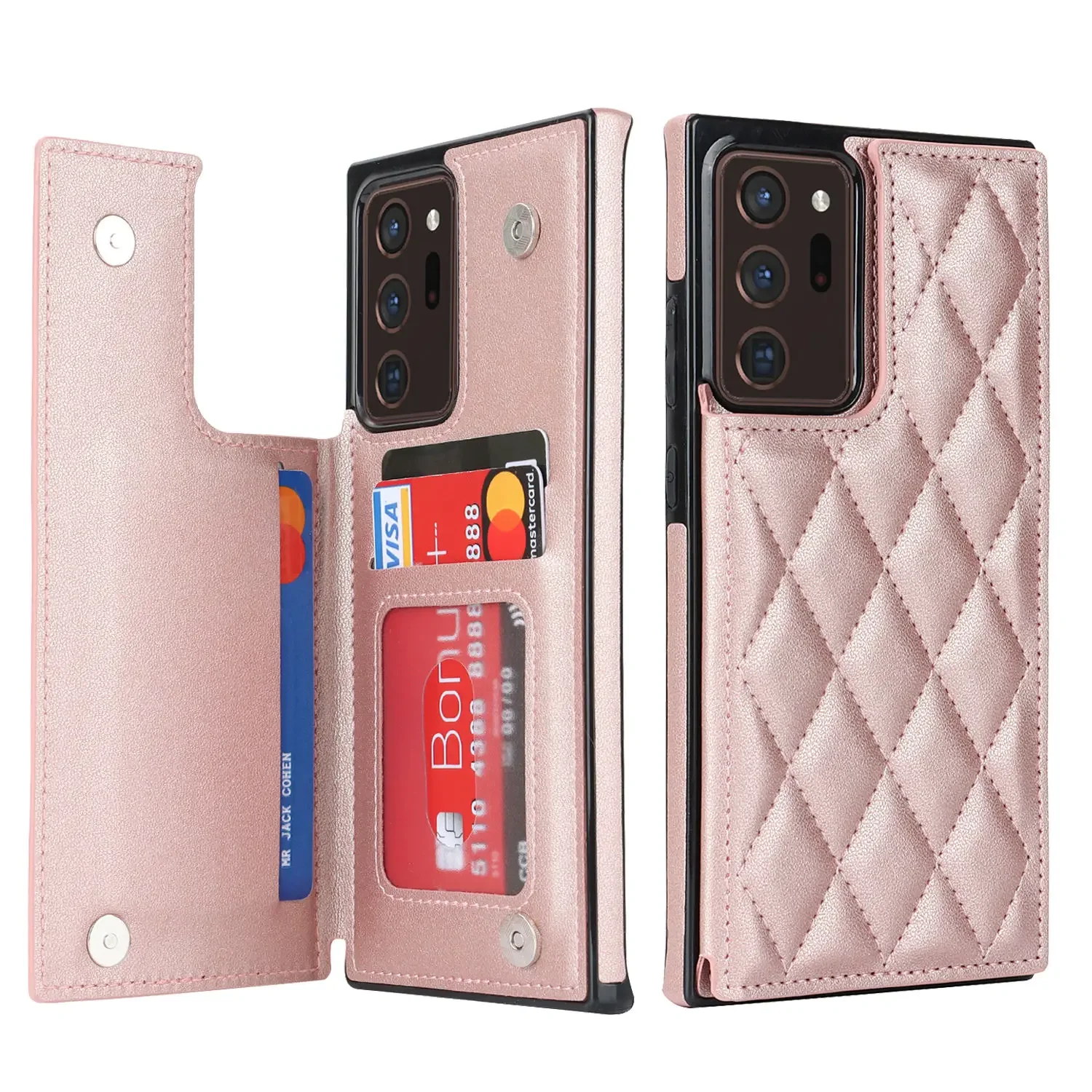 Leather Folio Wallet Case - เคสพิเศษสำหรับ Samsung Galaxy Note 10 Plus