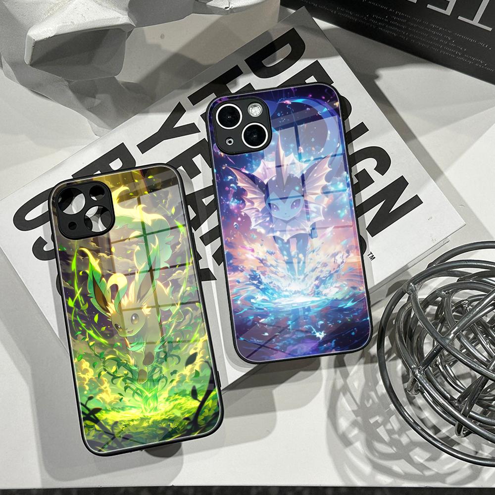 Apple Iphone 15 Pro Max - เคสโทรศัพท์ P-Pokemons พร้อมกระจกกันรอย สำหรับ iPhone 16ProMAX