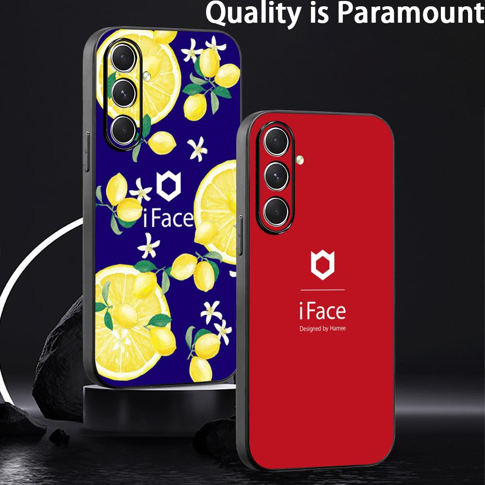 Phone Cases Samsung S24 - น่ารักแฟชั่นโลโก้ไอเฟซรูปแบบเคสโทรศัพท์สำหรับซัมซุงกาแล็กซี่ S26 S25 S24 S23 S22