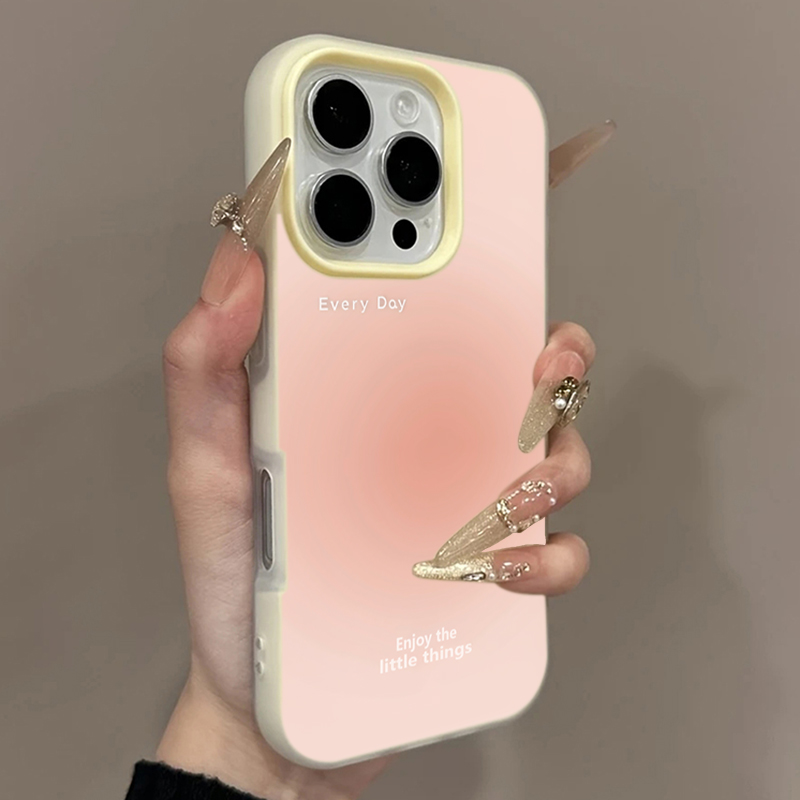 เคสโทรศัพท์ลายไล่เฉดสีชมพูสำหร - Phone Cases Xs Iphone บทวิจารณ์และราคา
