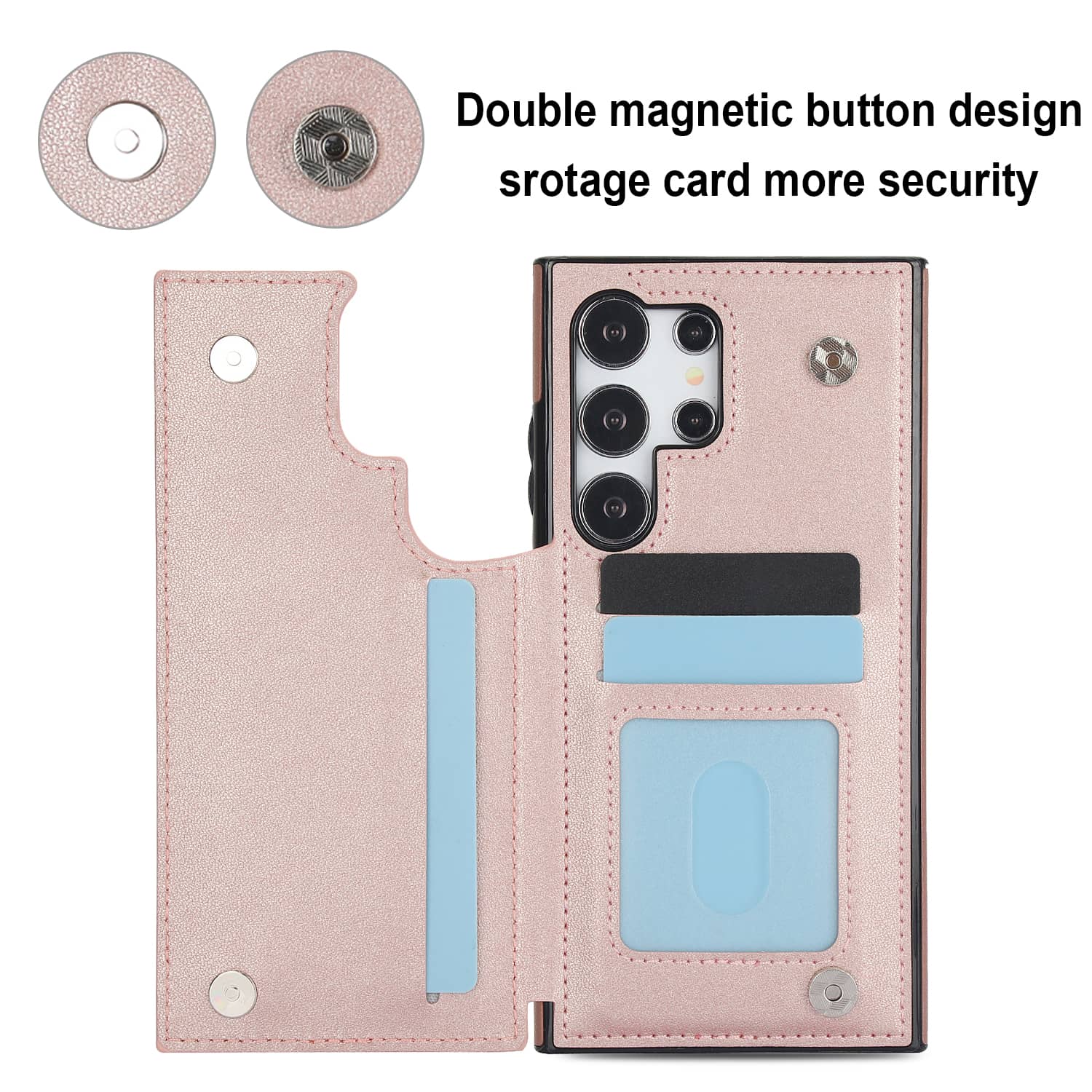 เคสสำหรับ Samsung Galaxy S25 U - Leather Folio Wallet Case บทวิจารณ์และราคา