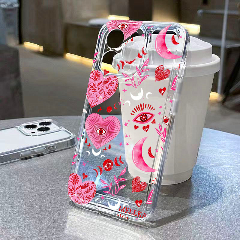 เคสโทรศัพท์ซิลิโคนลายหัวใจ ใบไ - Phone Cases Xs Iphone บทวิจารณ์และราคา