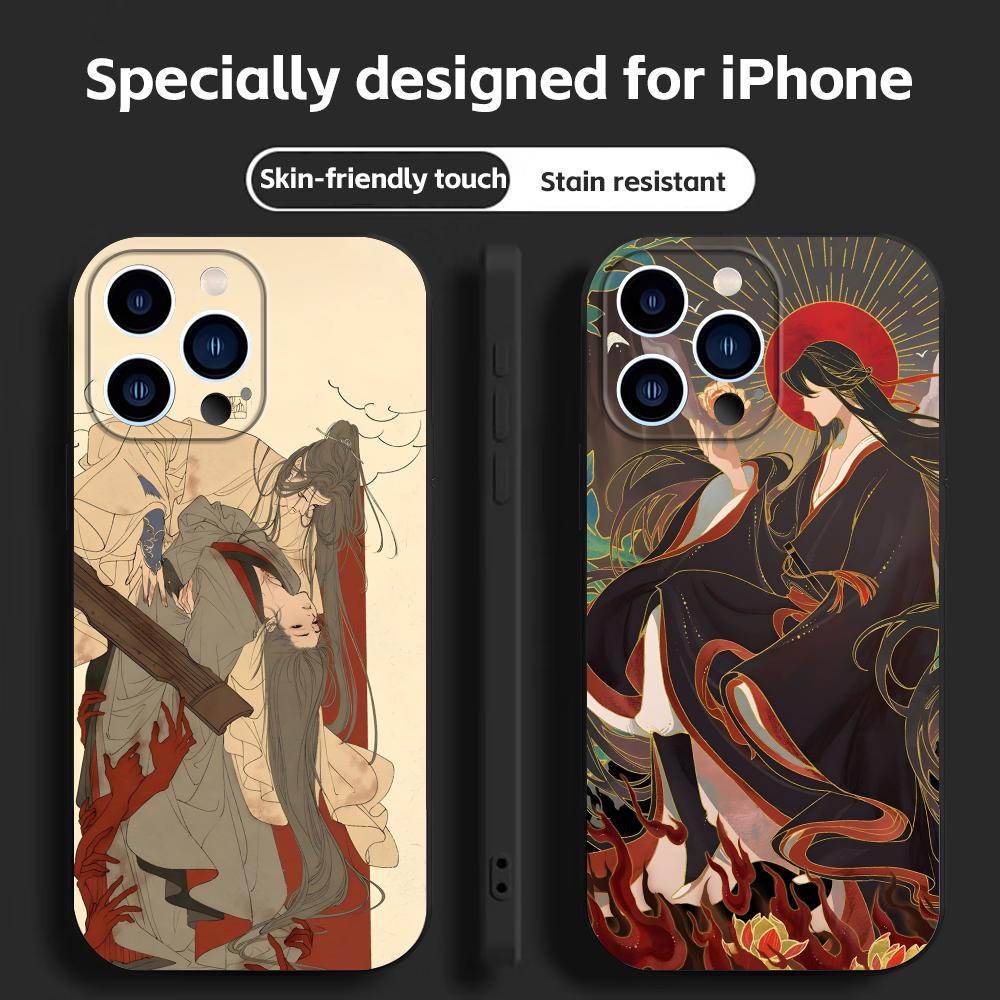 อะนิเมะร้อนMo Dao Zu Shiสําหรั - Apple Iphone 15 Pro Max บทวิจารณ์และราคา