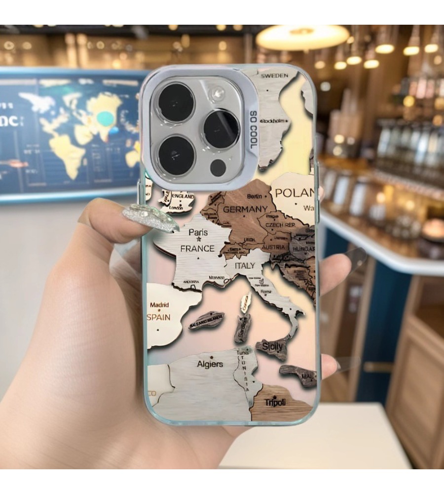 เคสโทรศัพท์ลายแผนที่ยุโรป 3 มิ - Phone Cases Europe บทวิจารณ์และราคา