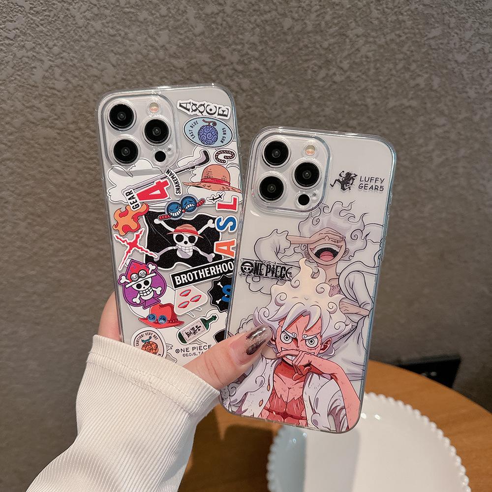 เคสโทรศัพท์ใสลายอนิเมะญี่ปุ่นว - Phone Cases One Piece บทวิจารณ์และราคา