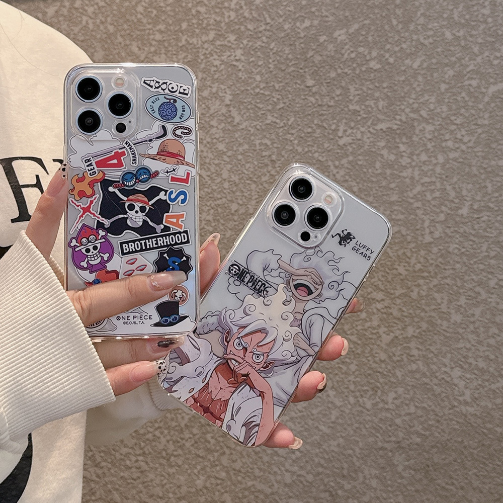 เคสโทรศัพท์ใสลายอนิเมะญี่ปุ่นว - Phone Cases One Piece บทวิจารณ์และราคา
