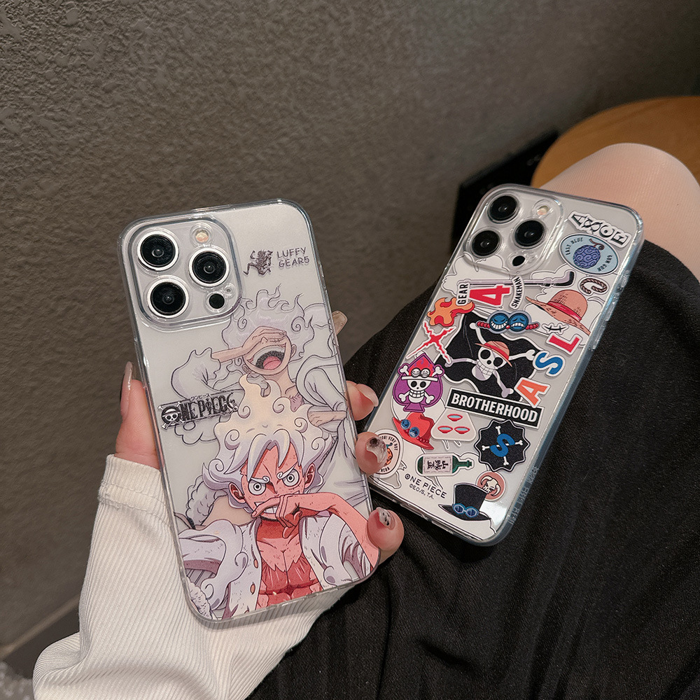 เคสโทรศัพท์ใสลายอนิเมะญี่ปุ่นว - Phone Cases One Piece บทวิจารณ์และราคา
