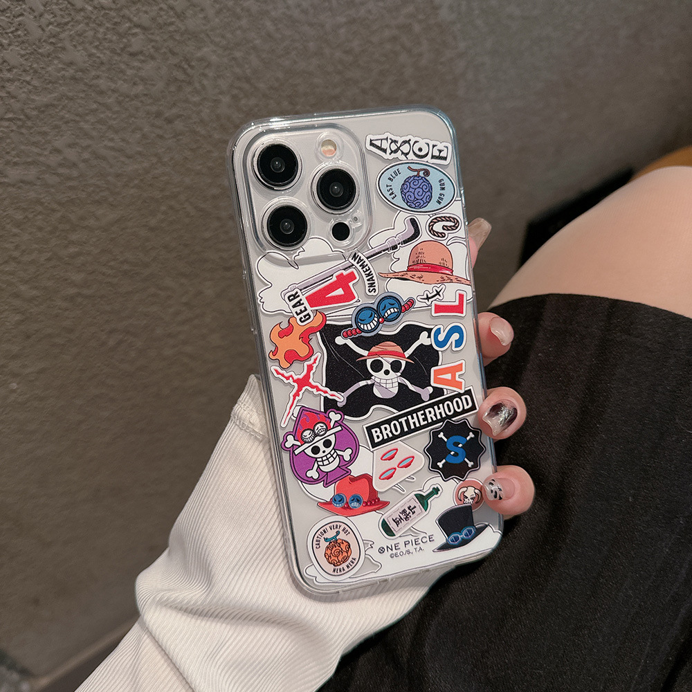 เคสโทรศัพท์ใสลายอนิเมะญี่ปุ่นว - Phone Cases One Piece บทวิจารณ์และราคา