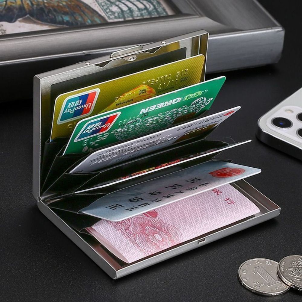 กล่องใส่บัตรเครดิต/เดบิตแบบบาง - Slim Card Slot Case บทวิจารณ์และราคา