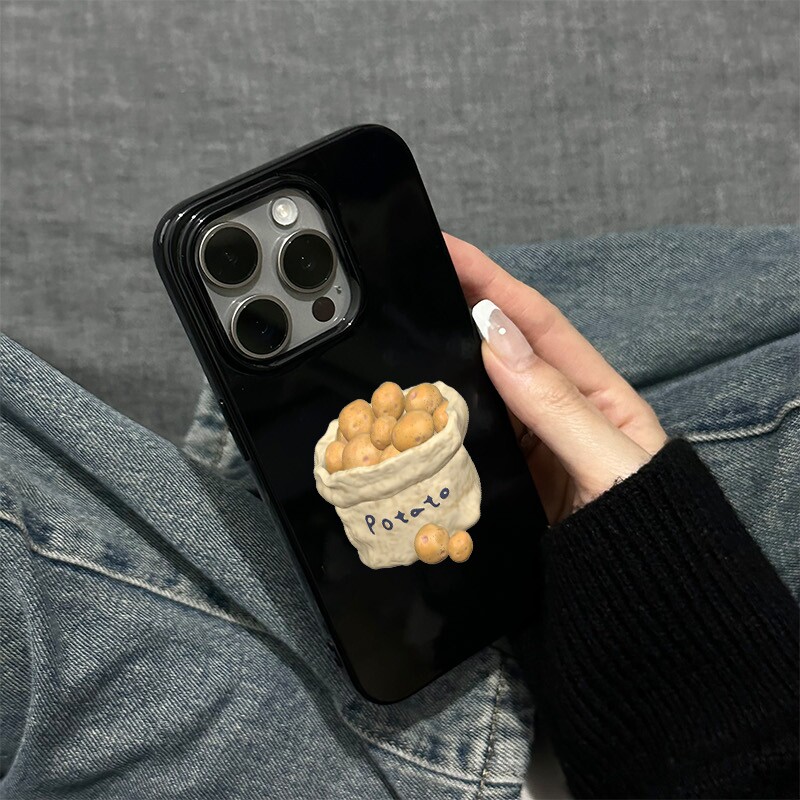 เคสโทรศัพท์ลายถุงมันฝรั่งแบบญี - Phone Cases Korea บทวิจารณ์และราคา