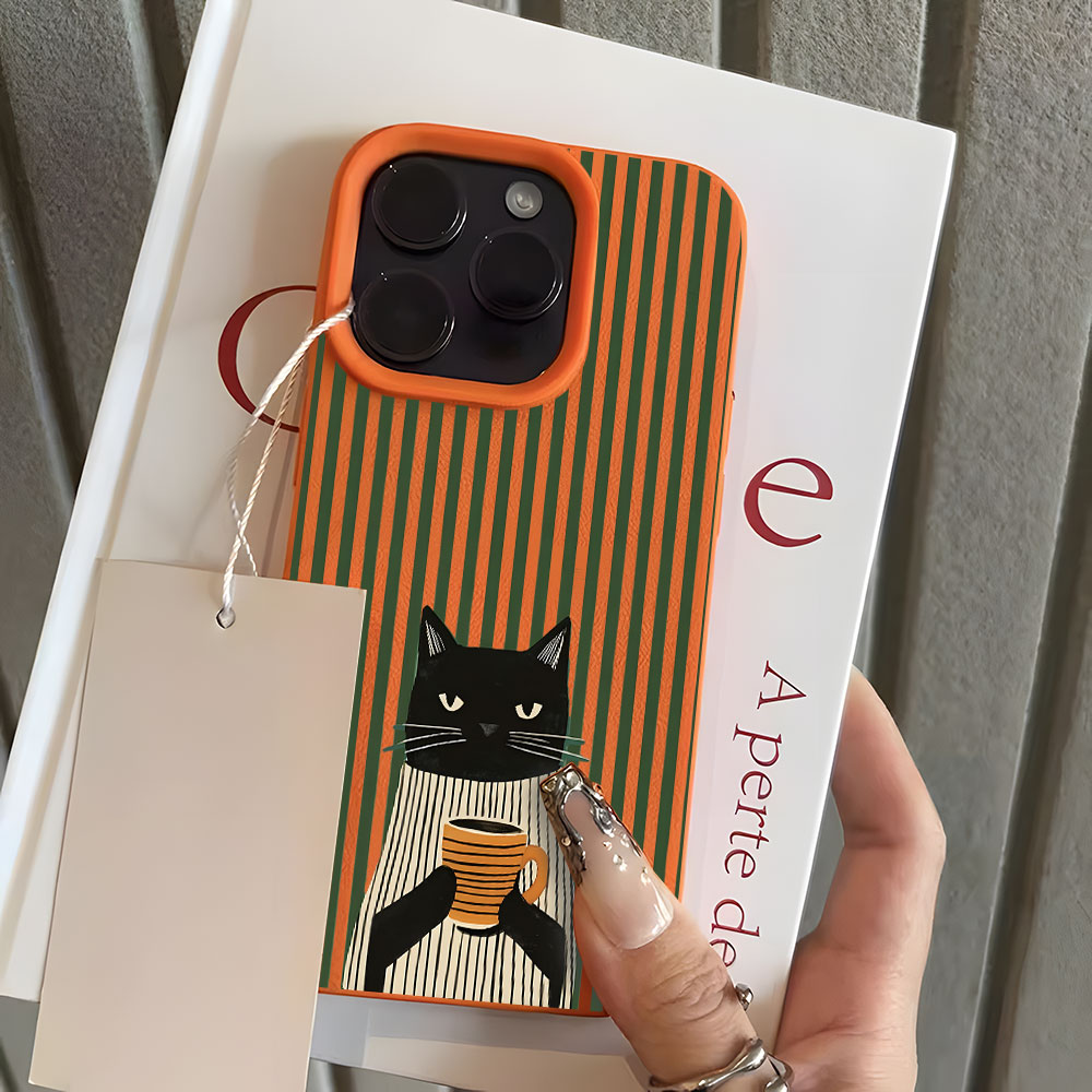 เคสโทรศัพท์ลายแมวตลกพร้อมลายลิ - Phone Cases Xs Iphone บทวิจารณ์และราคา