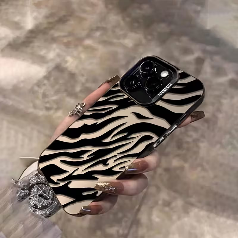 เคสกันกระแทก IMD ลายม้าลายสีดำ - Phone Cases Xs Iphone บทวิจารณ์และราคา