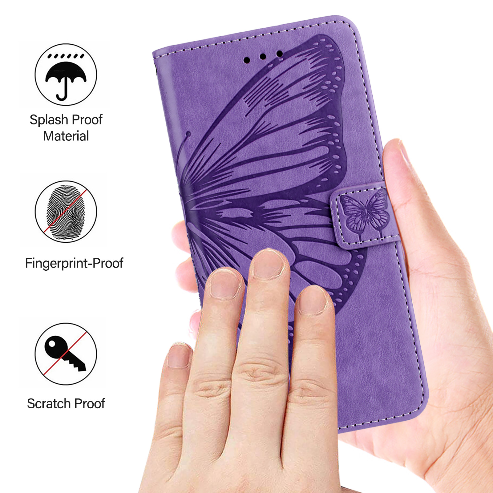เคสโทรศัพท์หนังหรูหราสำหรับ ZT - Leather Folio Wallet Case บทวิจารณ์และราคา