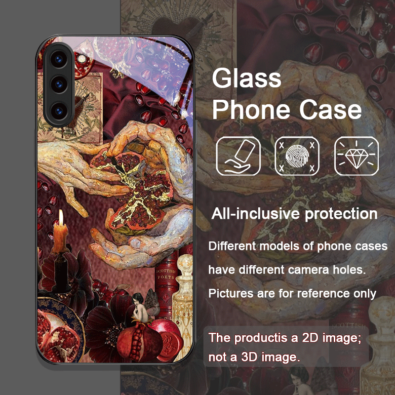 เคสโทรศัพท์มือถือลายดอกทับทิมส - Phone Cases Samsung S24 บทวิจารณ์และราคา