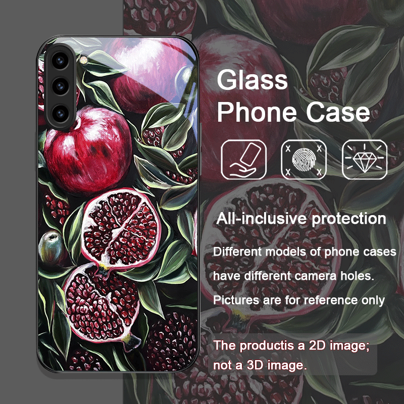 เคสโทรศัพท์มือถือลายดอกทับทิมส - Phone Cases Samsung S24 บทวิจารณ์และราคา
