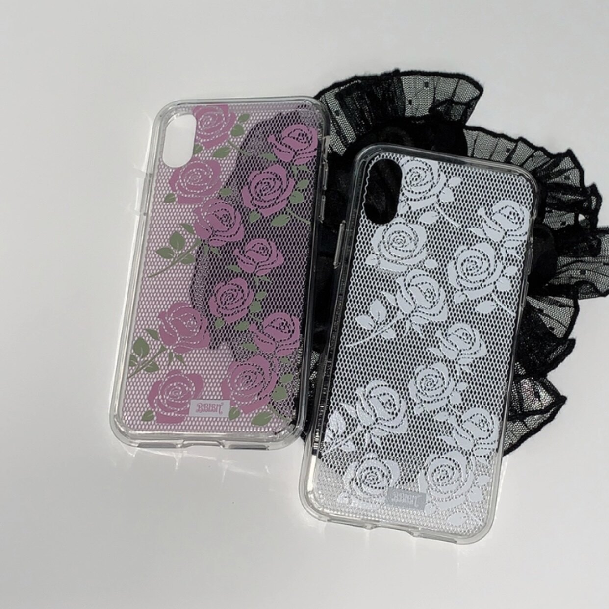 เคสโทรศัพท์ลายลูกไม้กุหลาบหลาก - Phone Cases Korea บทวิจารณ์และราคา