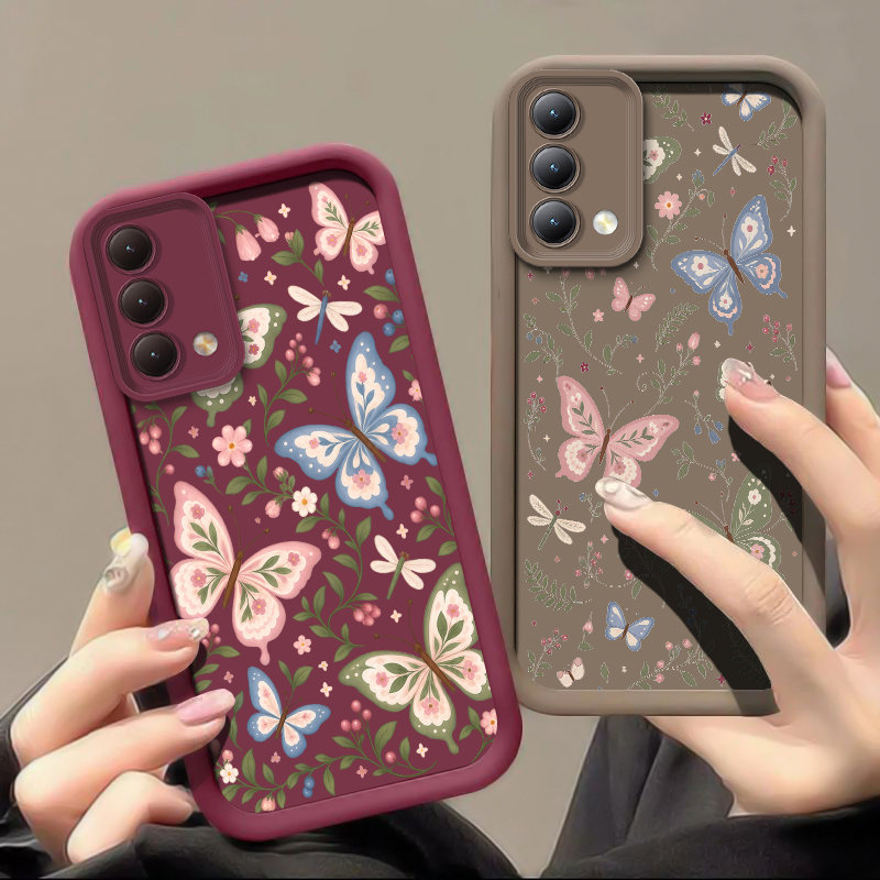 เคสโทรศัพท์ลายดอกไม้ผีเสื้อ สำ - Realme C67 บทวิจารณ์และราคา