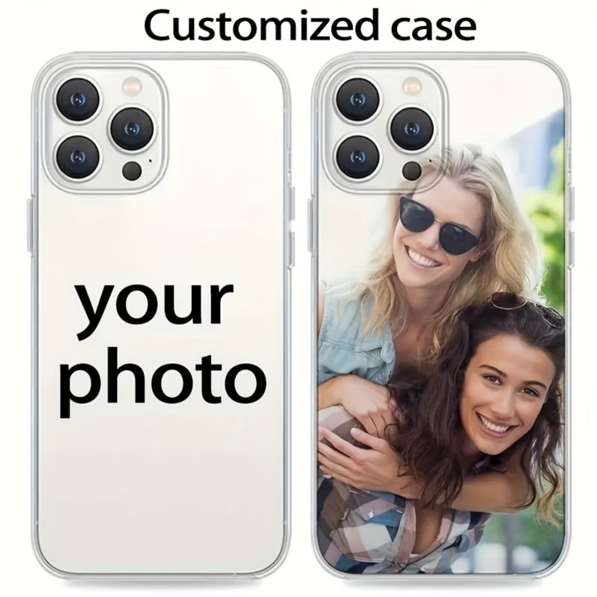 เคสใสแบบปรับแต่งได้ลายภาพถ่ายส - Phone Cases With Pictures บทวิจารณ์และราคา