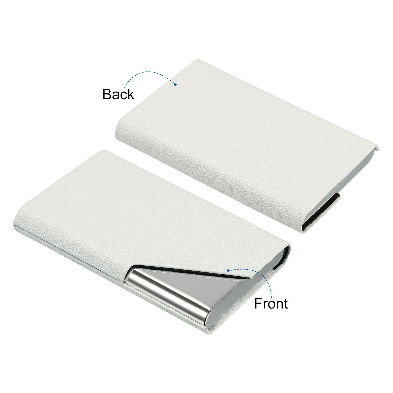 1/2 ชิ้นซองใส่บัตรหนัง PU แบบพ - Card Holder Slim Case บทวิจารณ์และราคา
