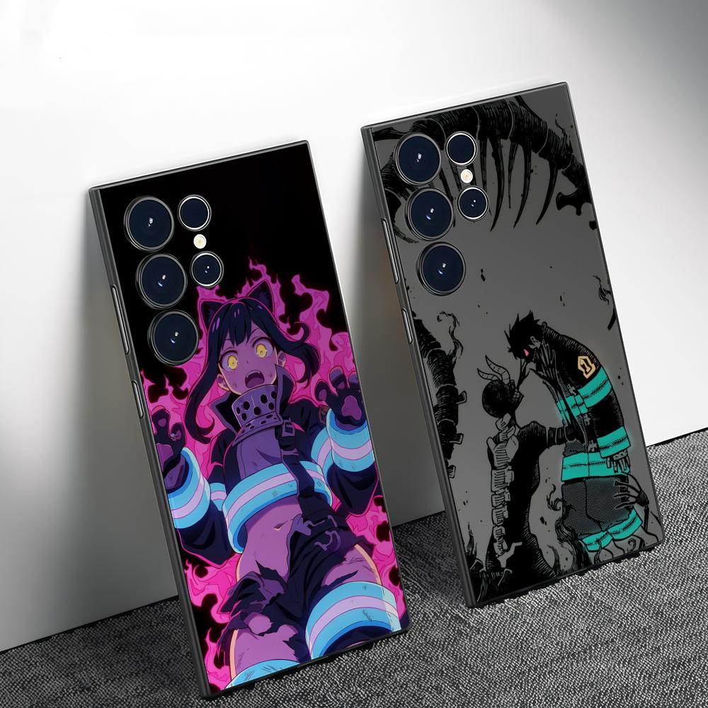 อะนิเมะเอฟ-ไฟร์ฟอร์ซเคสโทรศัพท - Phone Cases Samsung S24 บทวิจารณ์และราคา