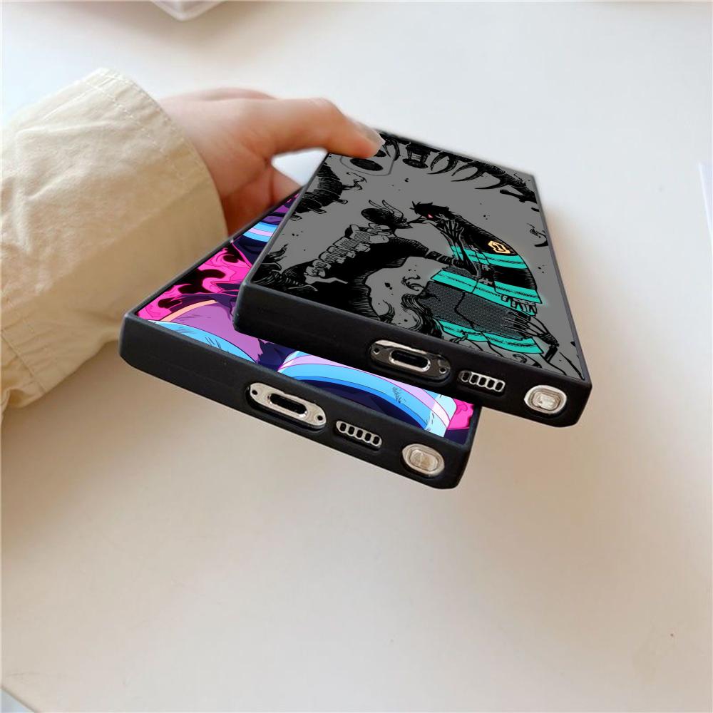 อะนิเมะเอฟ-ไฟร์ฟอร์ซเคสโทรศัพท - Phone Cases Samsung S24 บทวิจารณ์และราคา