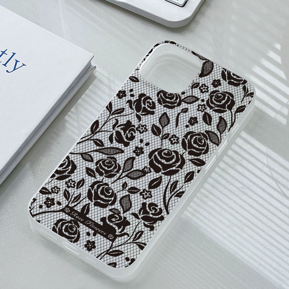 เคสโทรศัพท์ลายกุหลาบ ซิลิโคน ส - Matte Frosted Case บทวิจารณ์และราคา