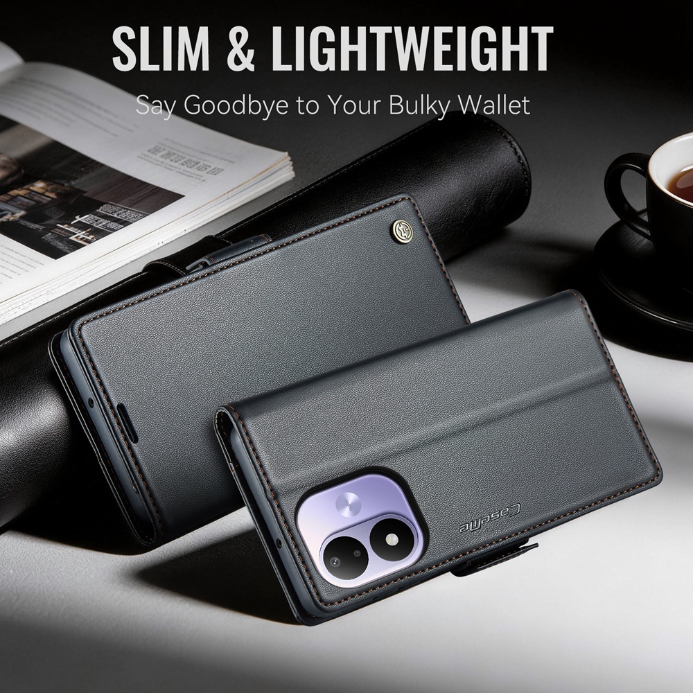 สำหรับเคส Redmi Note 17 5G/4G  - Leather Folio Wallet Case บทวิจารณ์และราคา