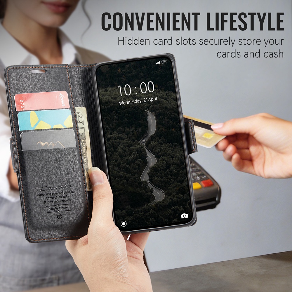 สำหรับเคส Redmi Note 17 5G/4G  - Leather Folio Wallet Case บทวิจารณ์และราคา