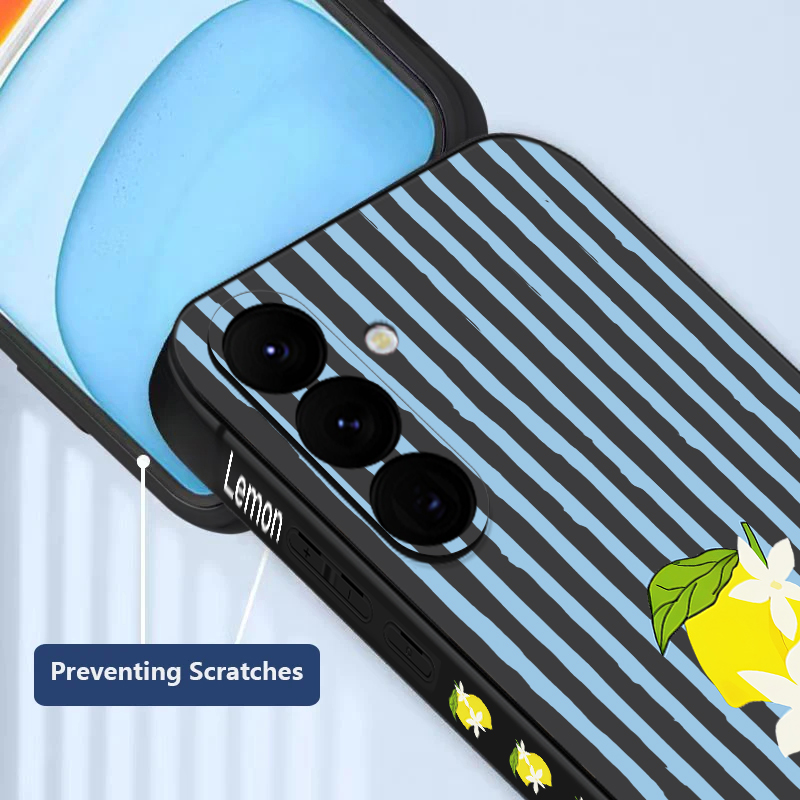 เคสโทรศัพท์ลายเส้นสีเลมอน TPU  - Phone Cases Galaxy A17 บทวิจารณ์และราคา