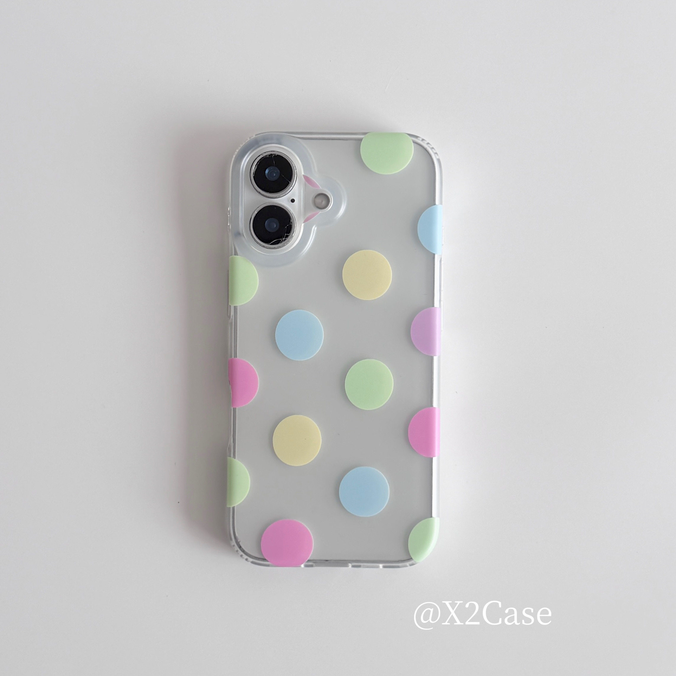 เคสโทรศัพท์ลายจุดสีสันสดใสแบบด - Phone Cases Korea บทวิจารณ์และราคา