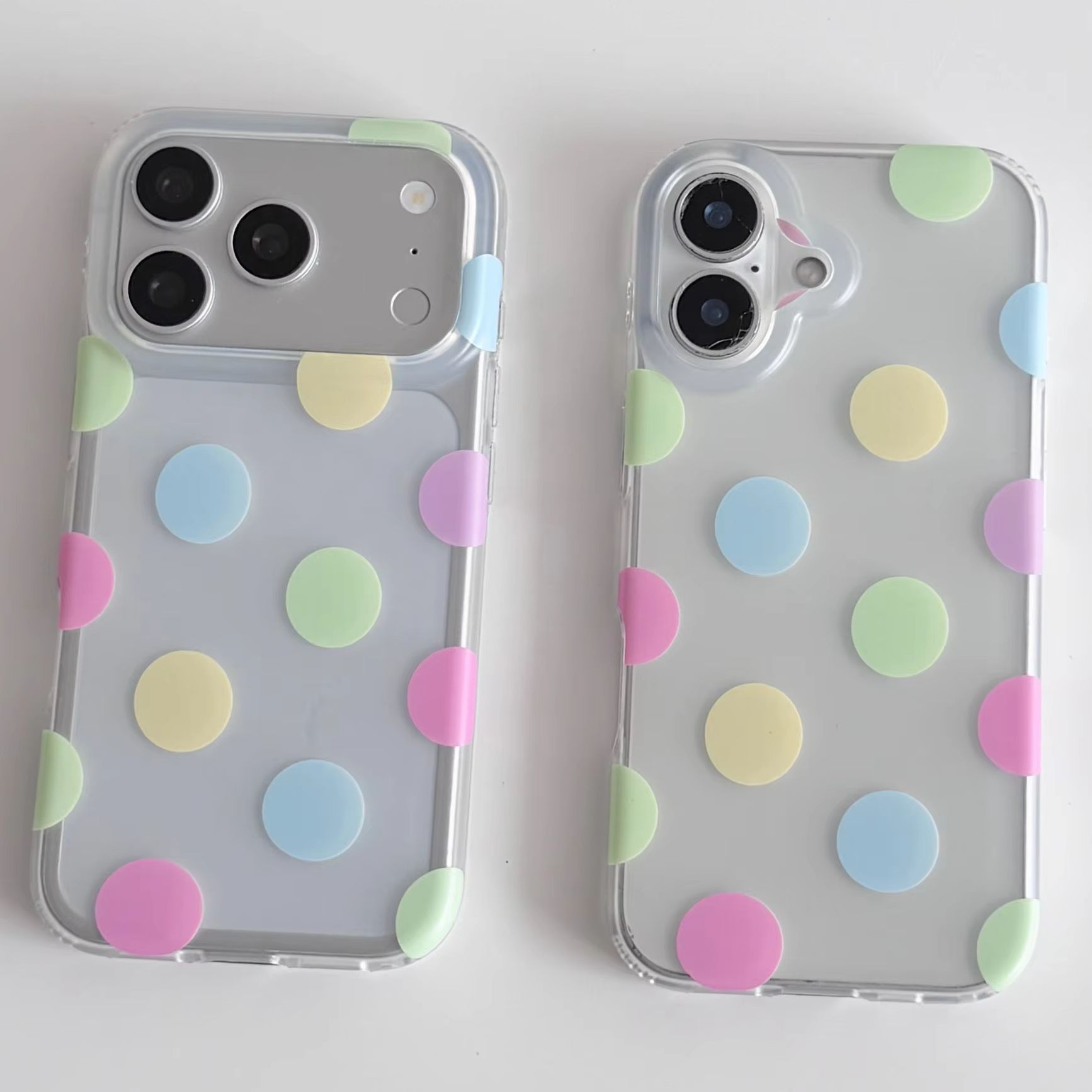 เคสโทรศัพท์ลายจุดสีสันสดใสแบบด - Phone Cases Korea บทวิจารณ์และราคา