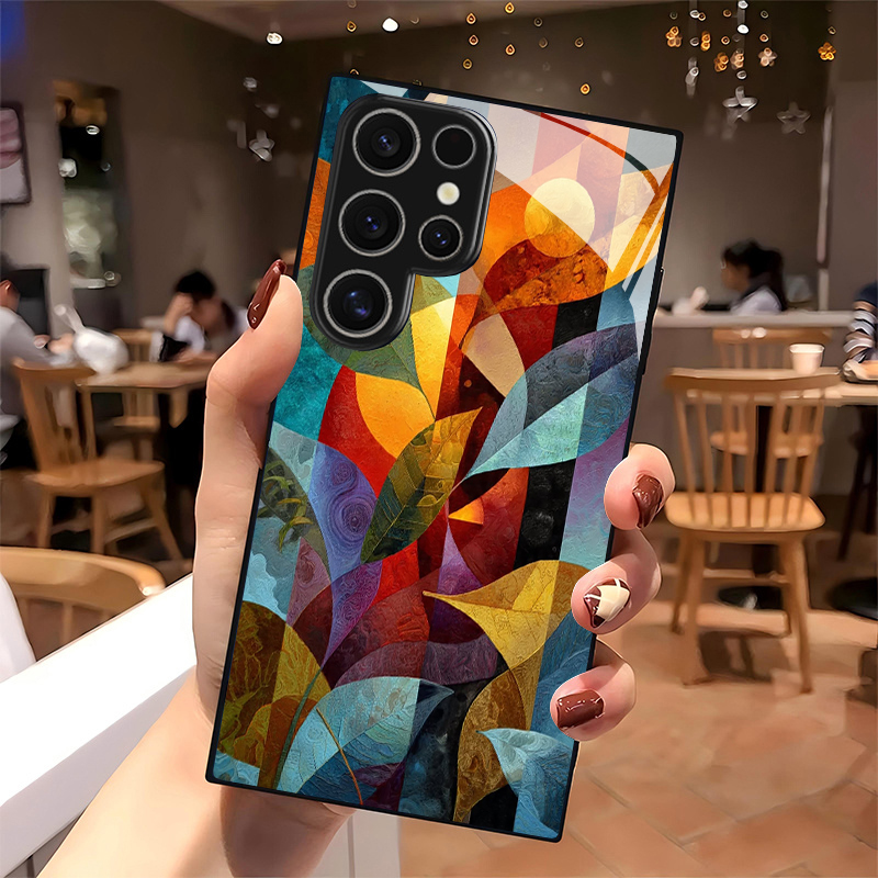 เคสโทรศัพท์มือถือลายใบไม้ร่วงแ - Phone Cases Samsung S24 บทวิจารณ์และราคา
