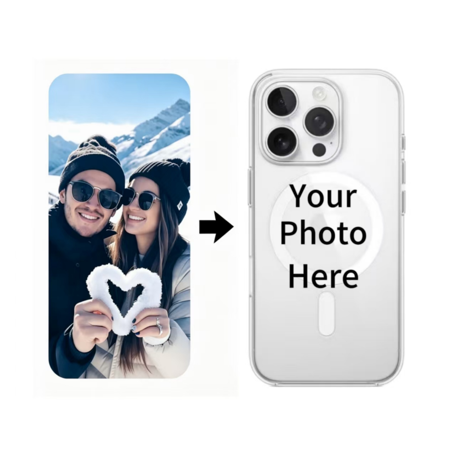 เคสแม่เหล็กสำหรับ iPhone 13 11 - Phone Cases With Pictures บทวิจารณ์และราคา