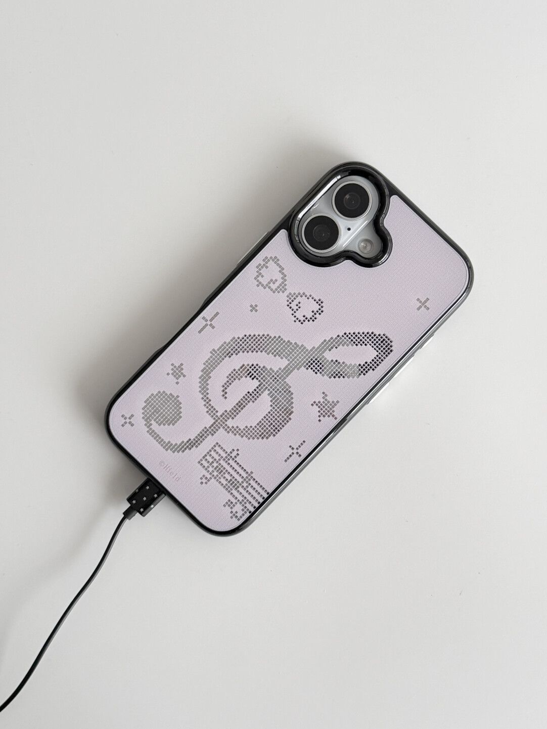เคสโทรศัพท์ลายโมเสคสีชมพูสไตล์ - Phone Cases Korea บทวิจารณ์และราคา