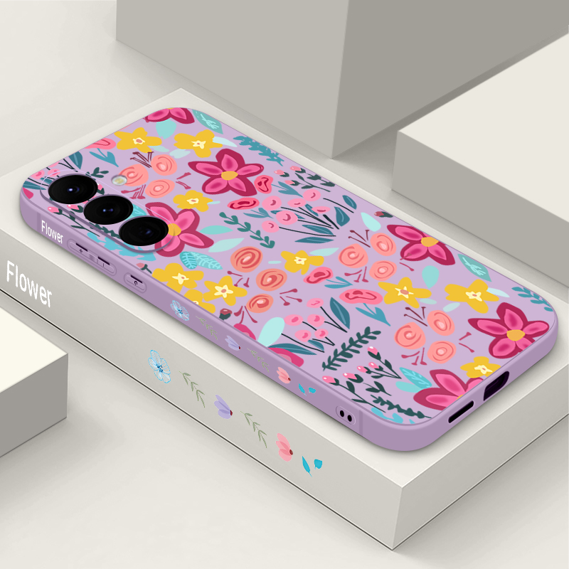 ดอกไม้ลายดอกไม้เคสโทรศัพท์สำหร - Phone Cases Galaxy A17 บทวิจารณ์และราคา