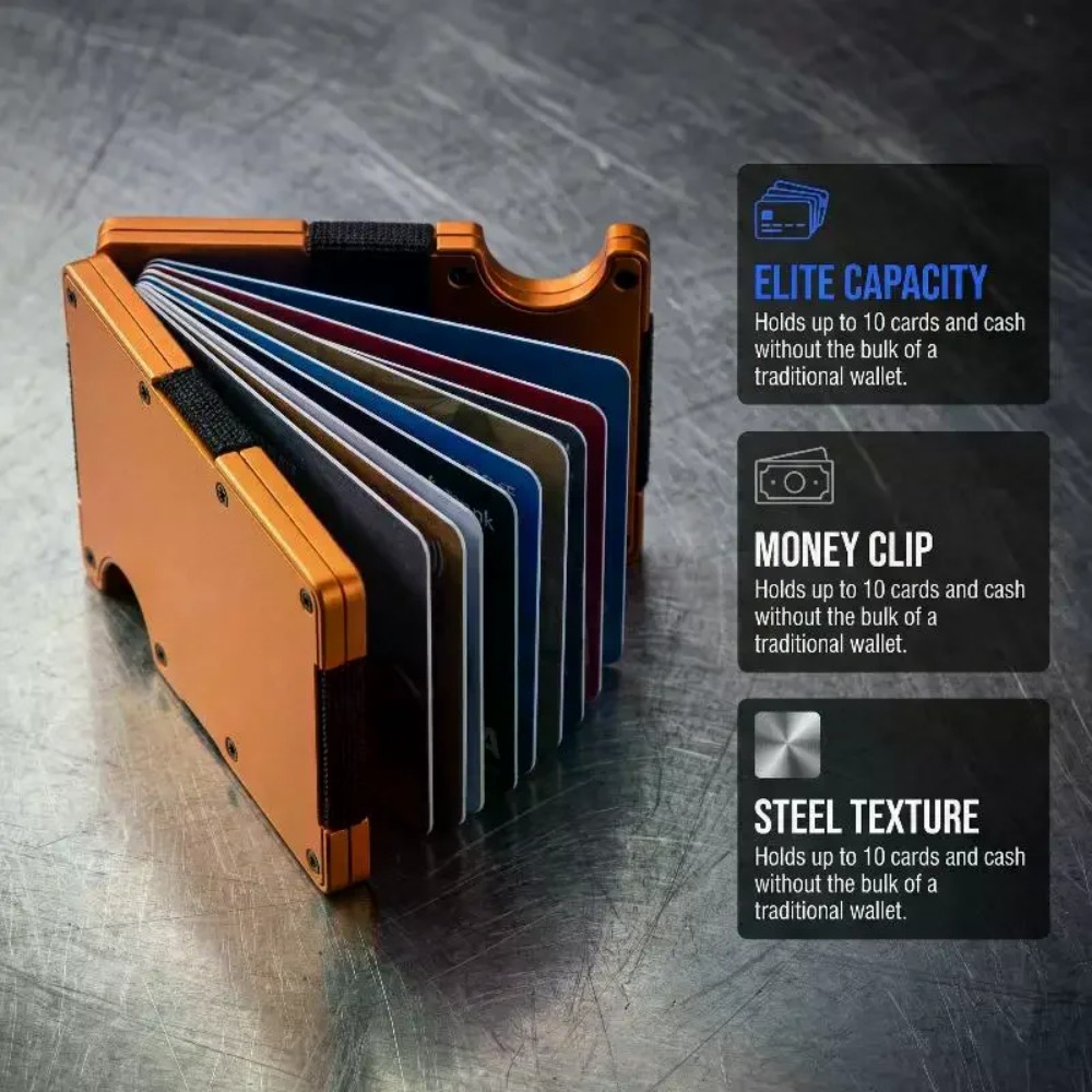 ที่ใส่บัตรป้องกัน RFID อลูมิเน - Card Holder Slim Case บทวิจารณ์และราคา