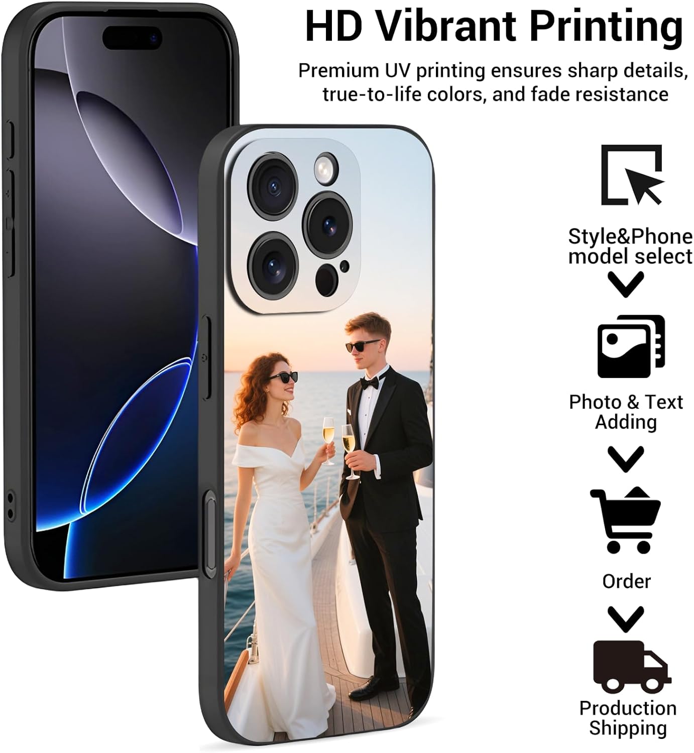 เคสแบบด้านสั่งทำพิเศษสำหรับ iP - Phone Cases With Pictures บทวิจารณ์และราคา